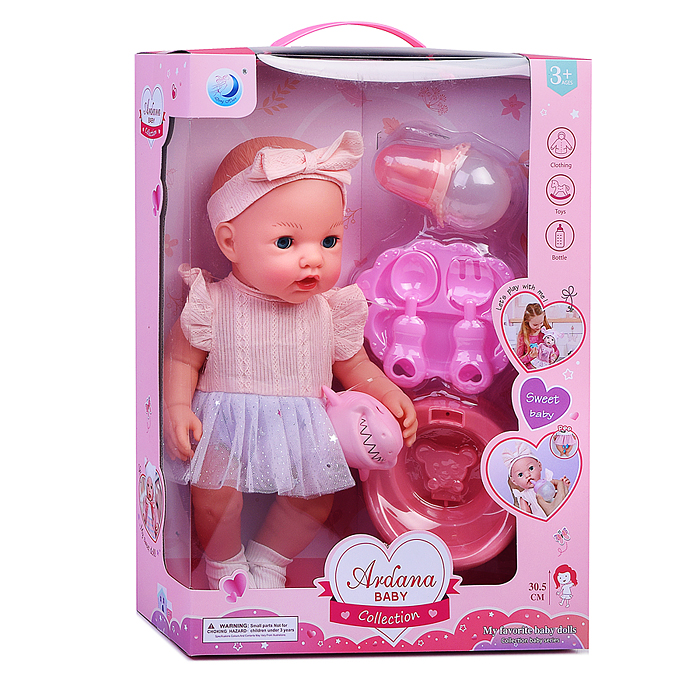 Кукла  A916A "Ксюша" с аксессуарами, в коробке