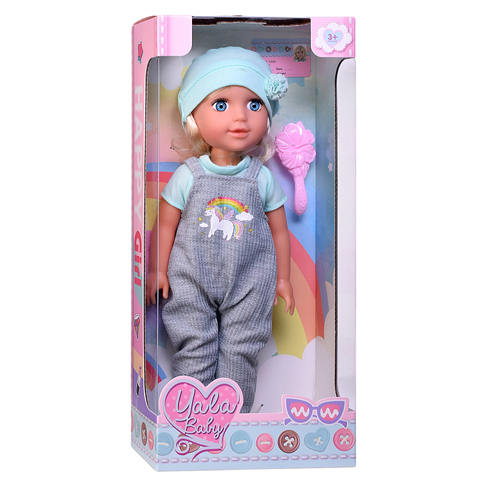 Кукла с аксессуарами YL2435E-D "Верочка" в коробке