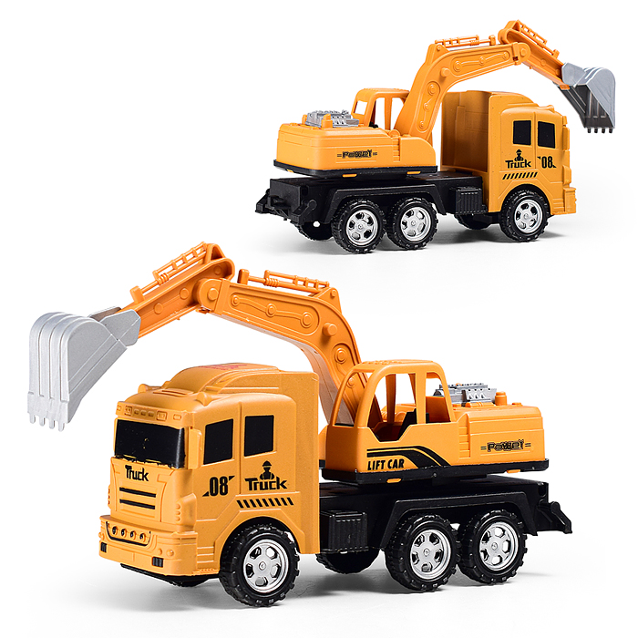 Машина 118-7 "Строительная техника" в пакете