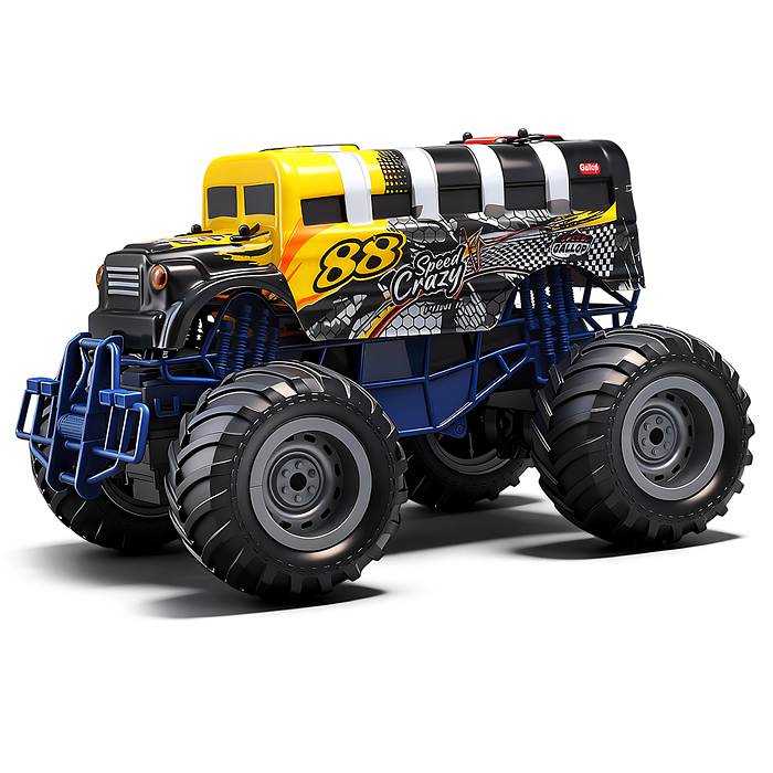 Машина SJ-236S "Монстр автобус" р/у, 27 MHz, в коробке