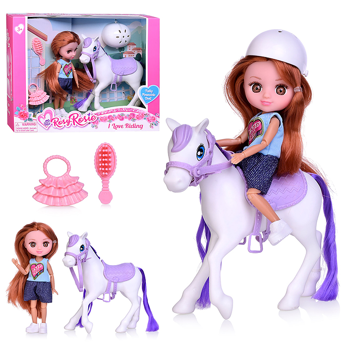 Кукла RR014 "Ника" с аксессуарами, в коробке