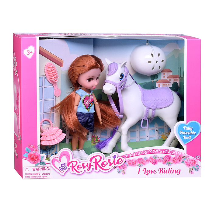 Кукла RR014 "Ника" с аксессуарами, в коробке