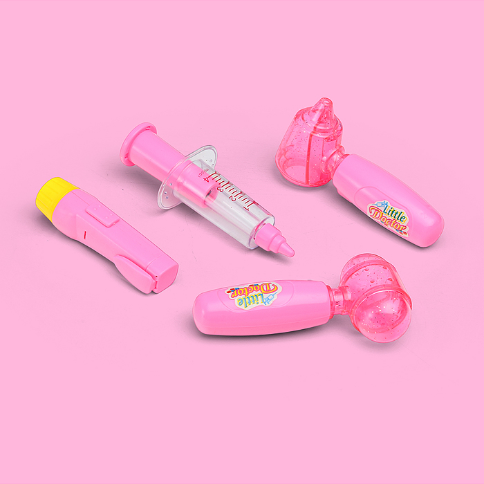 Набор доктора 893 "Терапевтический набор" в пакете (цвет розовый)