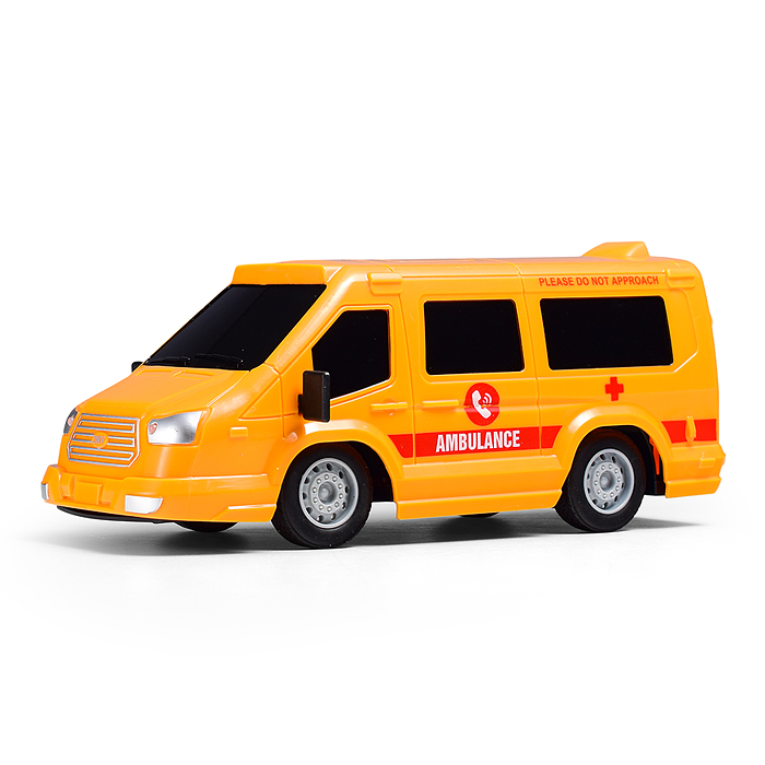 Машина 998-60Y "Ambulance" р/у, 27 MHz, в коробке