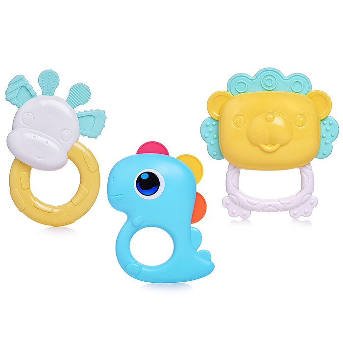 Набор погремушек 054H-43 "Счастливые моменты" в пакете