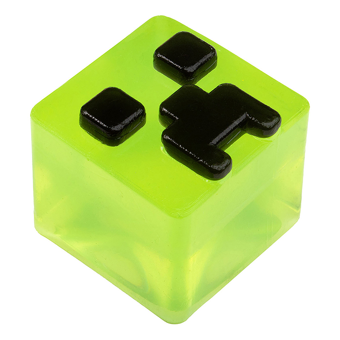 Игрушка-антистресс "Сквиши" Кубик зеленый