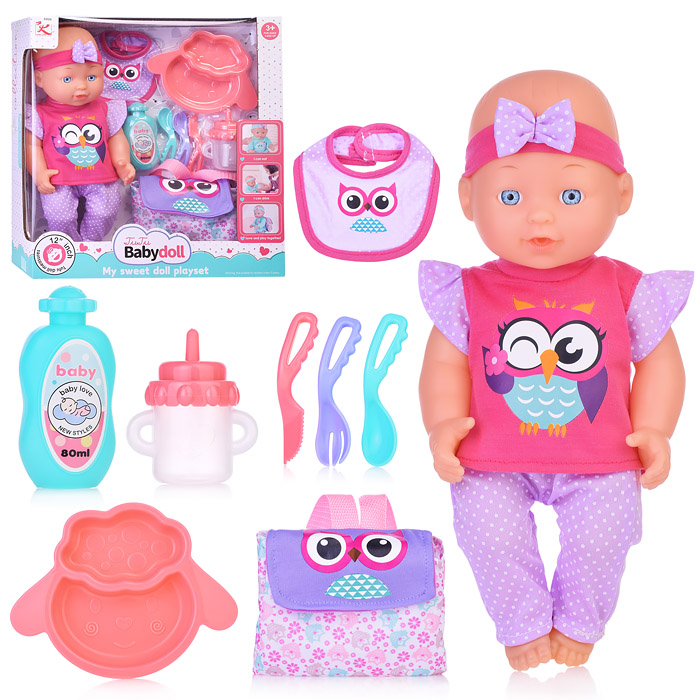 Пупс 6806 "Милла" с аксессуарами, пьёт, писает, в коробке