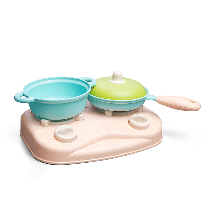 Набор посуды YY-186 "Играем и готовим" под колпаком