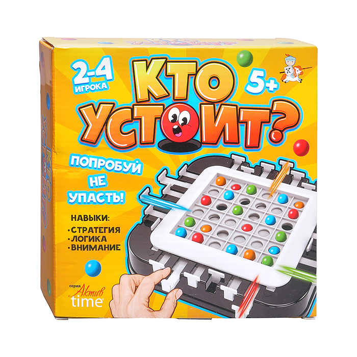 Игра настольная "Кто устоит?" серия Active time