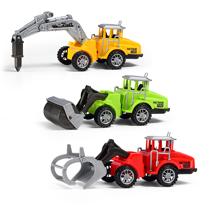 Машина 9033-13 "Строительная техника" (Микс) в пакете