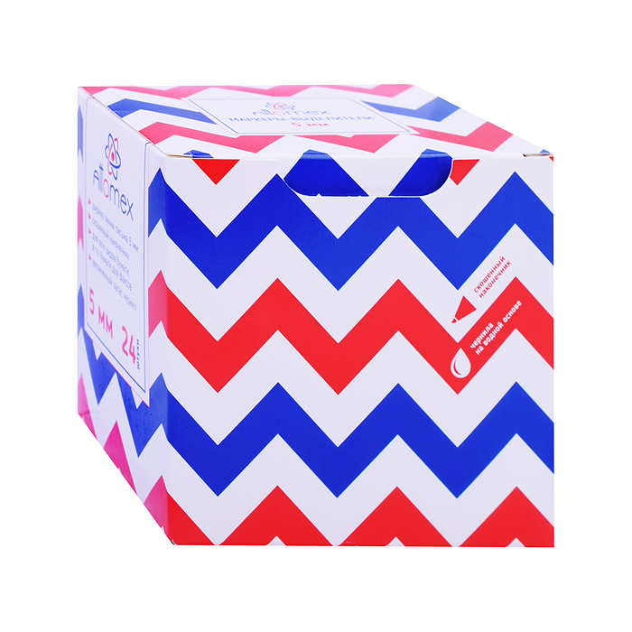 Маркер-выделитель "Attomex" плоский корпус, скошенный наконечник, ширина линии 1-5 мм, оранжевый, в 