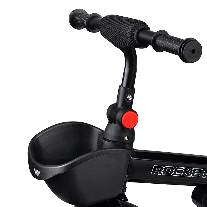 Велосипед MLX-510-BK 3-х колесный, черный