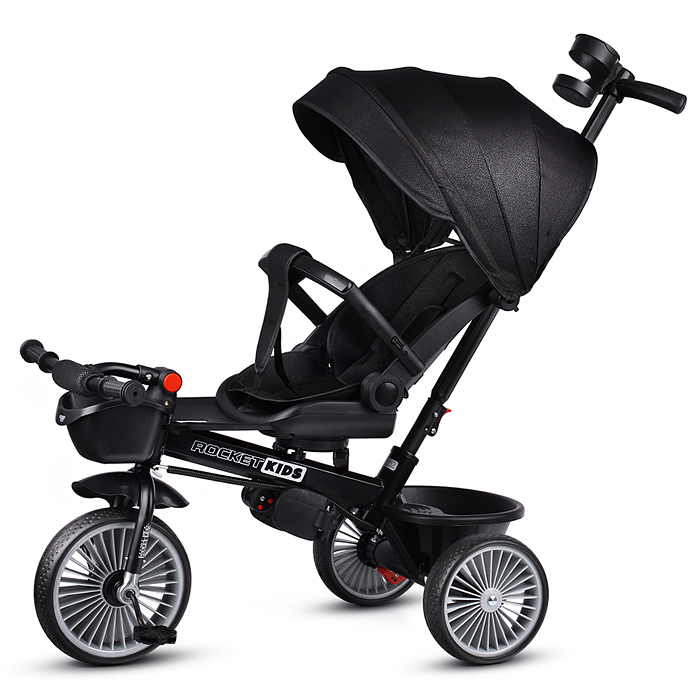 Велосипед MLX-510-BK 3-х колесный, черный