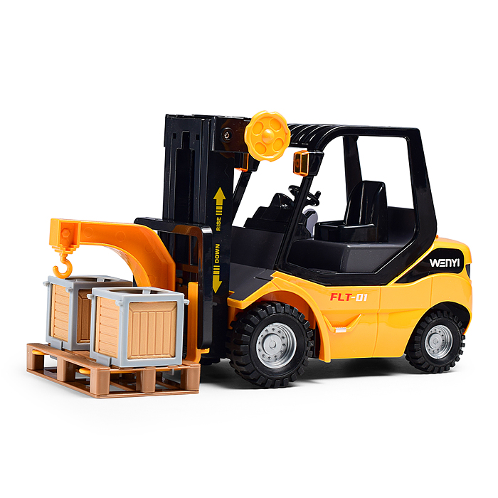 Погрузчик WY371A "Вилочный" 1:14 (свет. Звук) в коробке