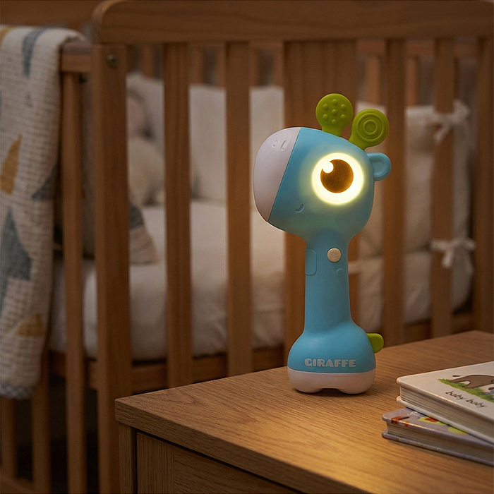 Погремушка-грызунок Y0212 "Жирафик" в пакете