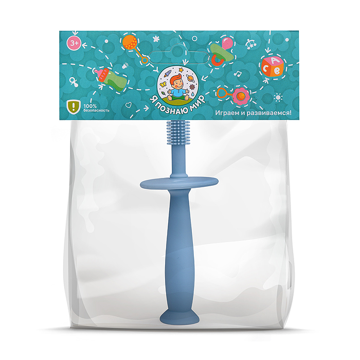 Грызунок Y0195 "Щетка" в пакете