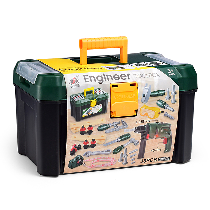 Набор инструментов G262 "Маленький мастер" в чемодане