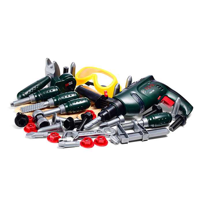 Набор инструментов G262 "Маленький мастер" в чемодане