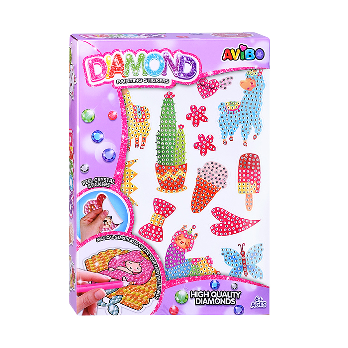 Мозаика алмазная A5503-15 "В мире альпак" в коробке