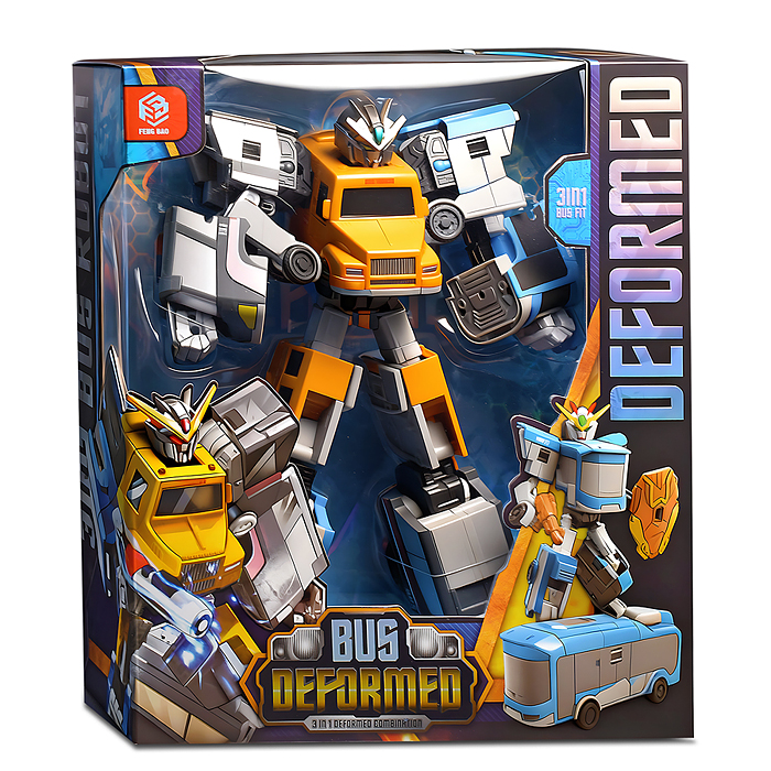 Робот FB200 "Автобус" трансформирующийся, в коробке