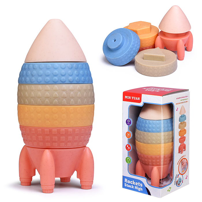 Пирамидка 777-25 "Ракета" в коробке