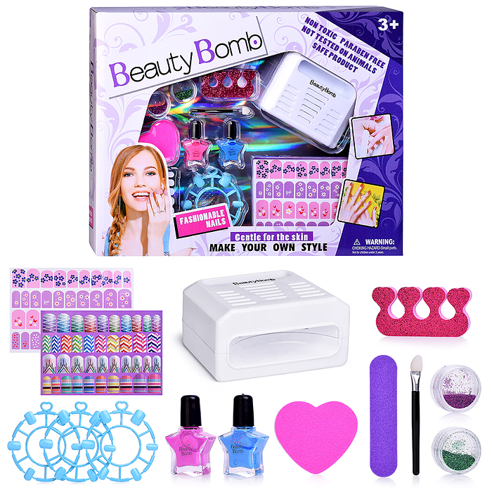 Набор стилиста 668-6 "Сама себе дизайнер маникюра" в коробке