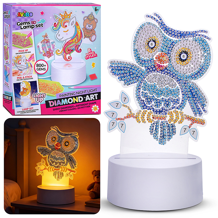 Набор творческая мастерская A5506D "Совушка" в коробке