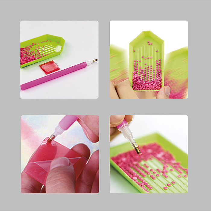 Мозаика алмазная A5501E "Динозаврик" в коробке