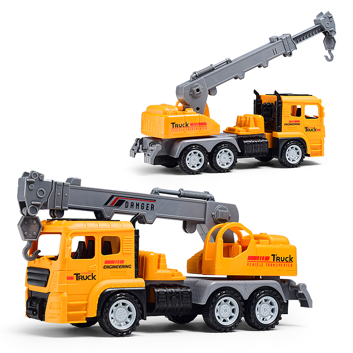 Машина 6606-D "Автокран" инерционный, под колпаком