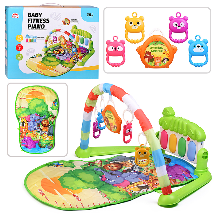 Коврик развивающий 1688-61 "Маленький исследователь" в коробке