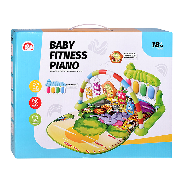 Коврик развивающий 1688-61 "Маленький исследователь" в коробке