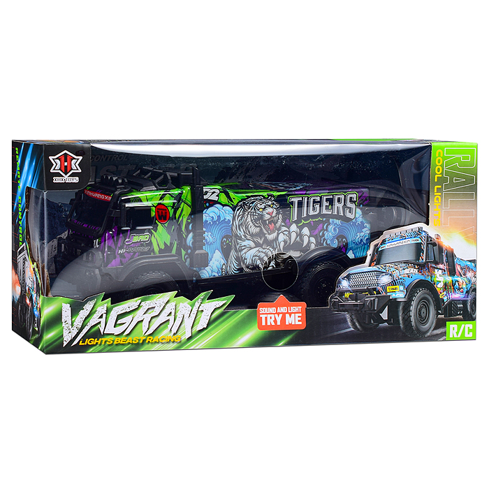 Машина 000-35 "Большой внедорожник №3" р/у, 27 MHz, в коробке