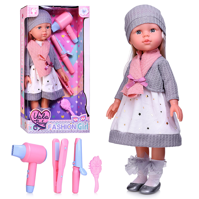 Кукла с аксессуарами RT240C "Катюша" в коробке