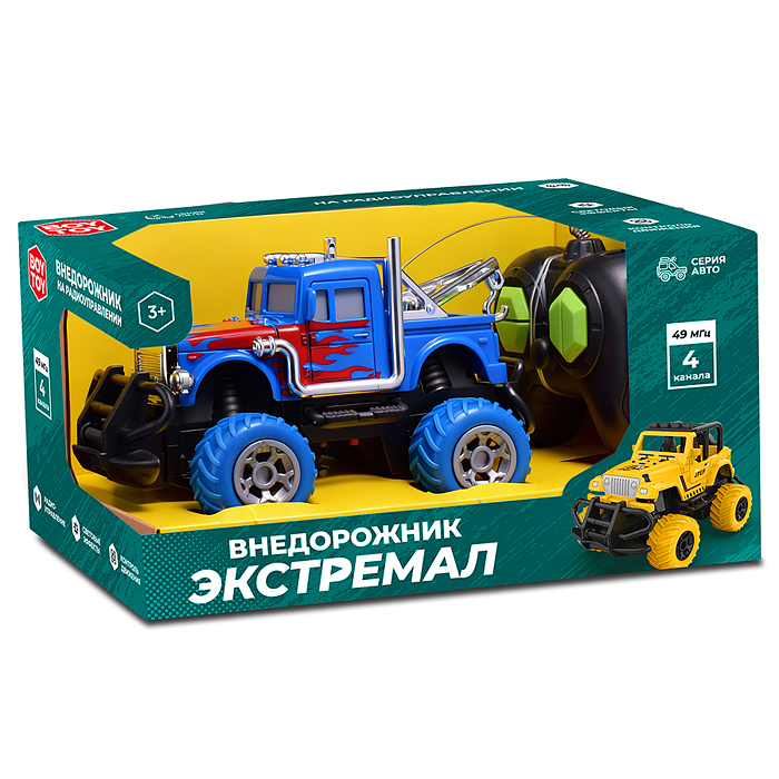 Машина BT0020-7 "Большой вездеход" р/у, 27 MHz, в коробке