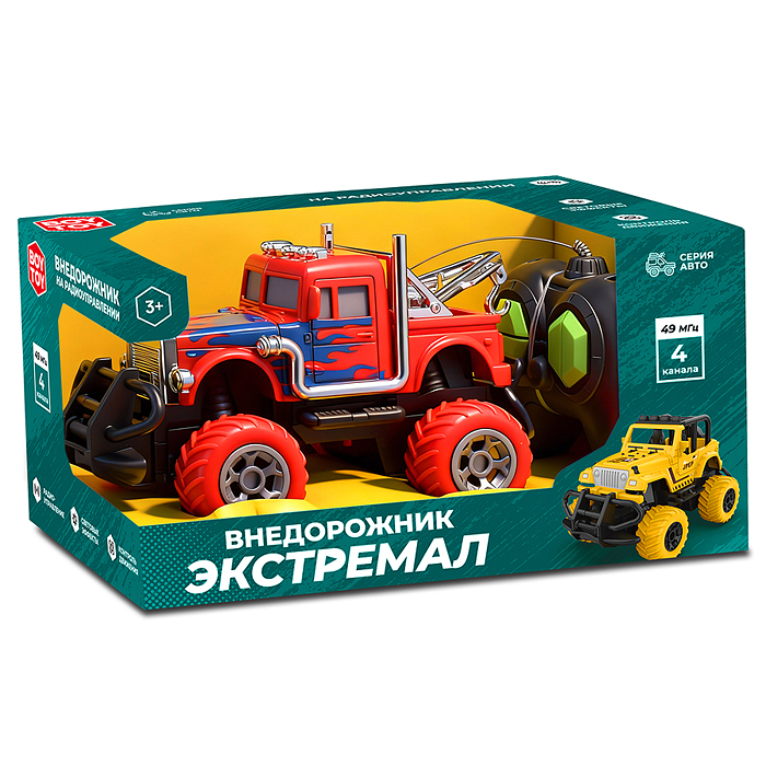 Машина BT0020-7 "Большой вездеход" р/у, 27 MHz, в коробке