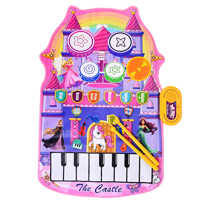 Коврик развивающий YYD-03 "Музыкальный малыш" в коробке