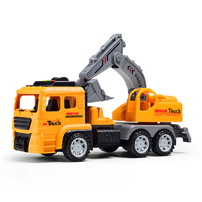 Машина 6630-C1 "Автоэкскаватор" (свет, звук) в коробке