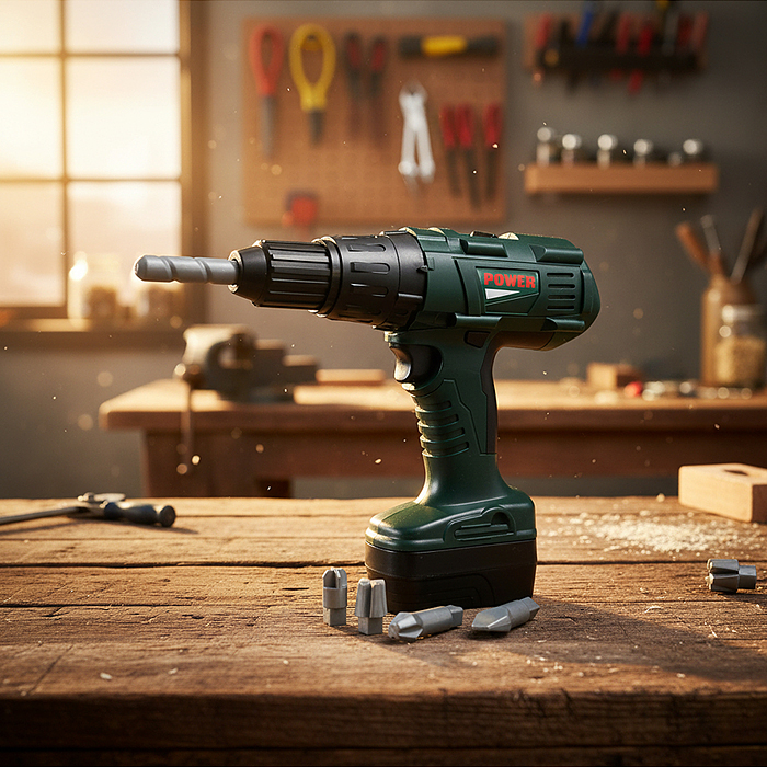 Набор инструментов G261 "Мастер игрушек" в чемодане