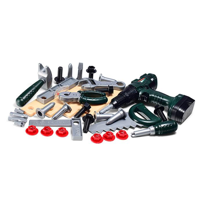 Набор инструментов G261 "Мастер игрушек" в чемодане