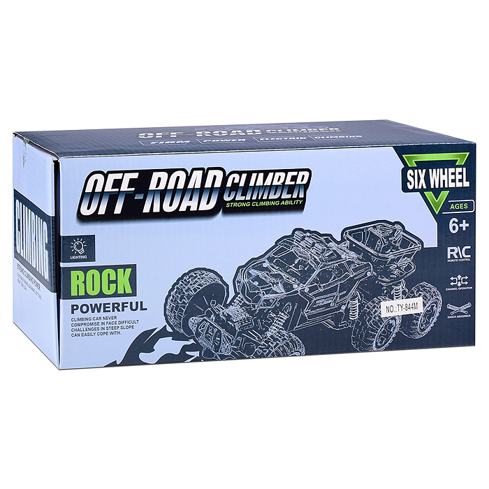 Машина TY-844M "Пушка на колёсах" р/у, 27 MHz, в коробке 