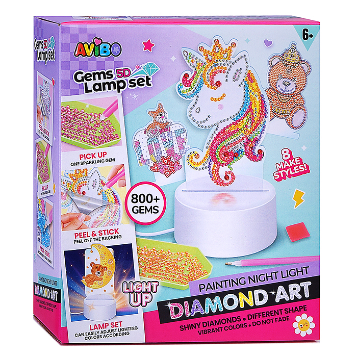 Набор творческая мастерская A5506E "Единорог и радуга" в коробке