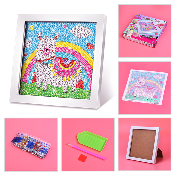 Мозаика алмазная A5501F "Альпака" в коробке