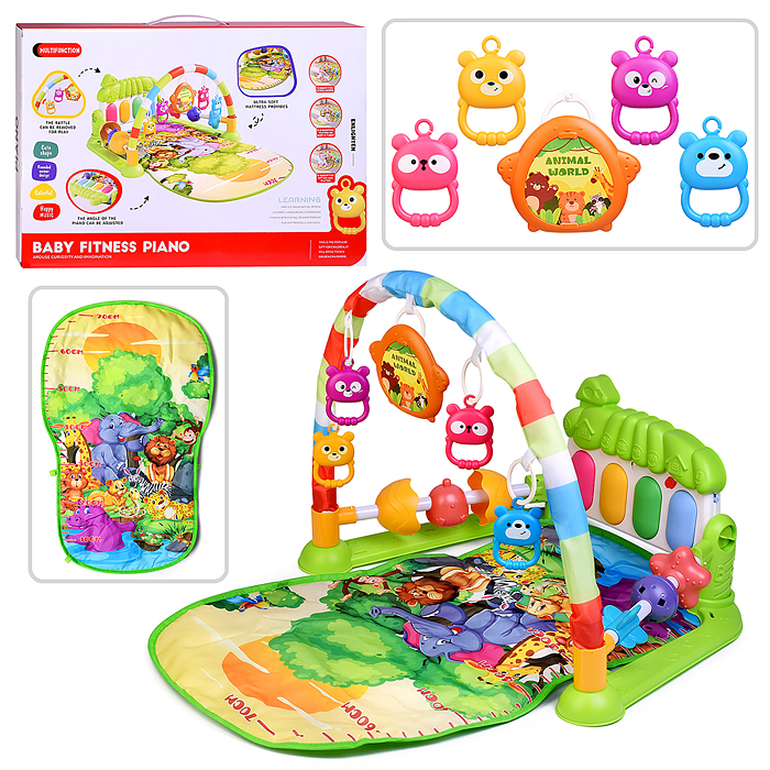 Коврик развивающий 1688-110 "Музыкальный мир" в коробке