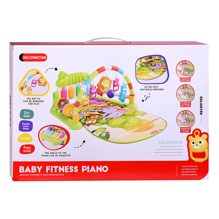 Коврик развивающий 1688-110 "Музыкальный мир" в коробке