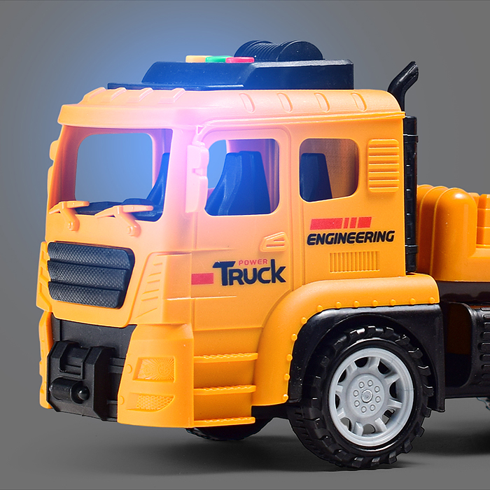 Машина 6630-E1 "СпецСтрой" (свет, звук) в коробке