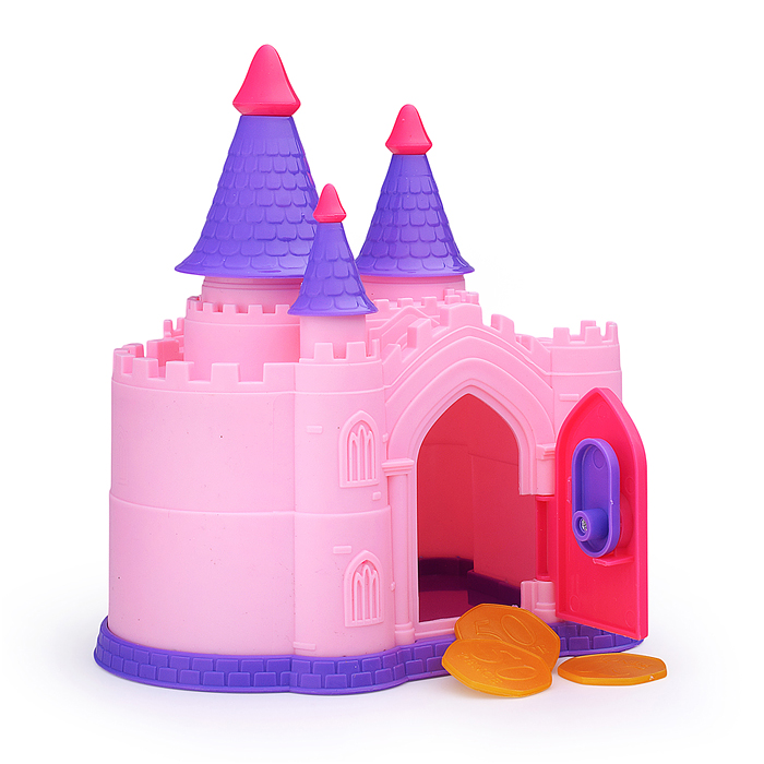 Копилка ZH998-63 "Замок" в пакете