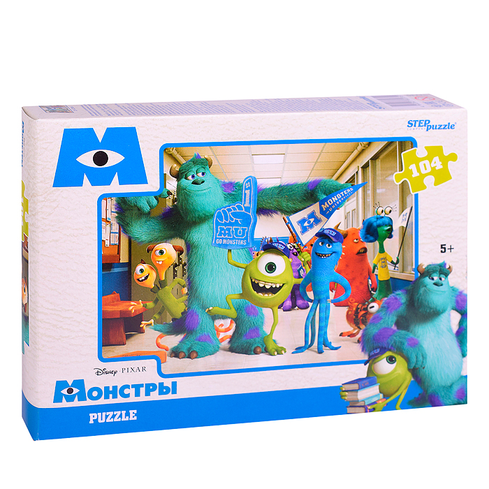 Пазлы 104 "Монстры" (Disney)