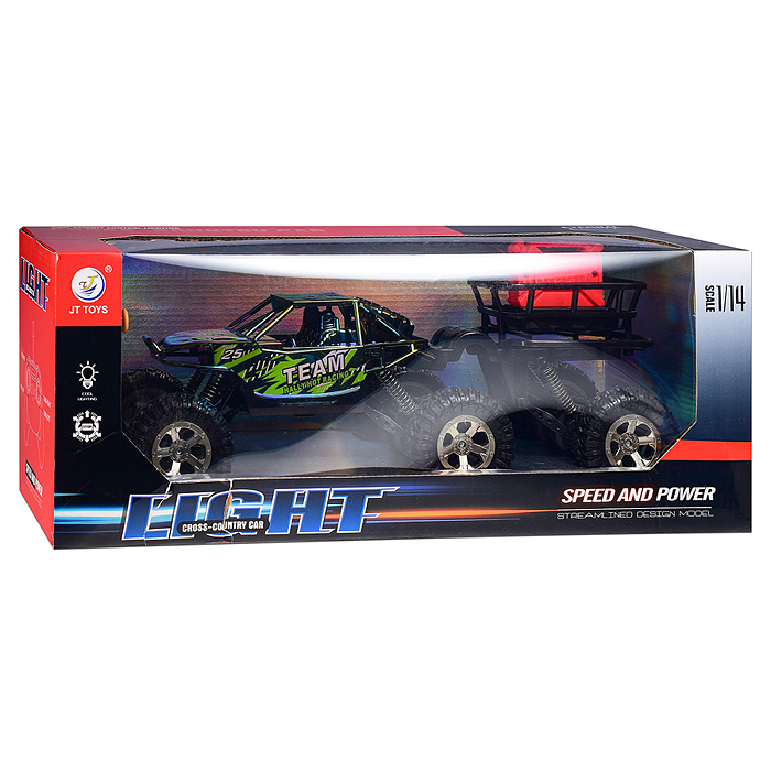 Машина JT743 "Граффити" р/у, 27 MHz, в коробке