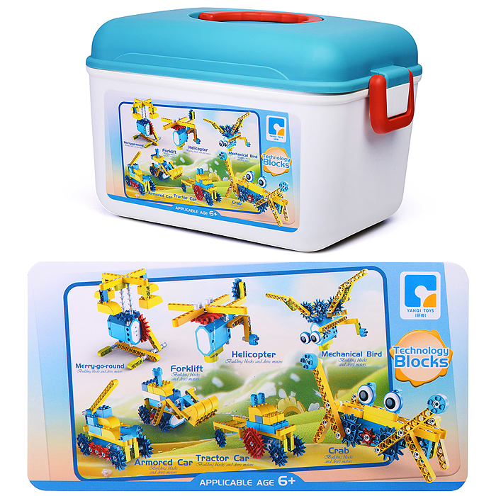 Конструктор YQ002 "Мастер" (182 дет.) в коробке