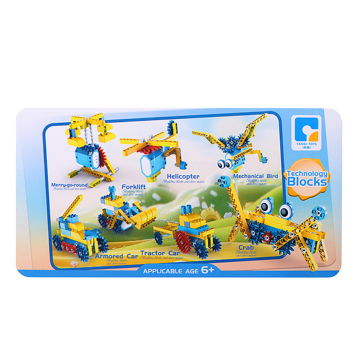 Конструктор YQ002 "Мастер" (182 дет.) в коробке